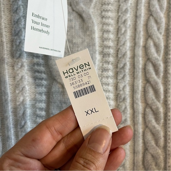 NWT Talbots Haven Well Within Women’s XXL Cozy Cable Knit Turtleneck Sweater - Picture 5 of 16